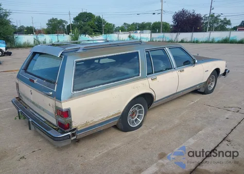 1986 Buick Electra Estate из США, поврежденный, VIN 1G4BV35Y8GX416773